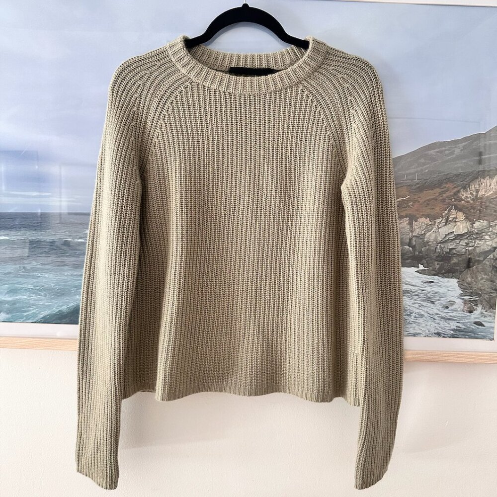 Jenni Kayne Cashmere Fisherman Sweater Size XS